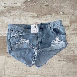 One teaspoon bandit Jean shorts